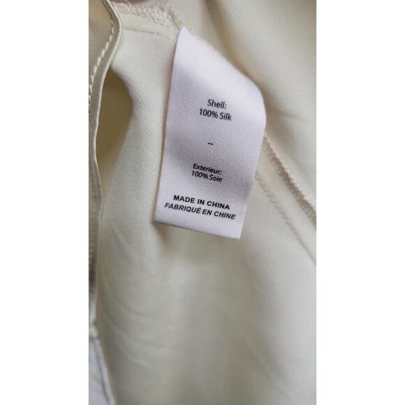 CINQ À SEPT Karla Silk Halter Top 100% silk - Picture 4 of 5